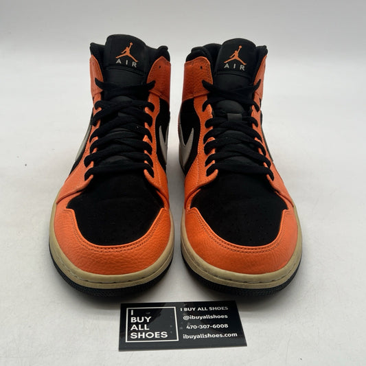 Size 11.5 - Air Jordan 1 Mid Black Cone (554724-062)