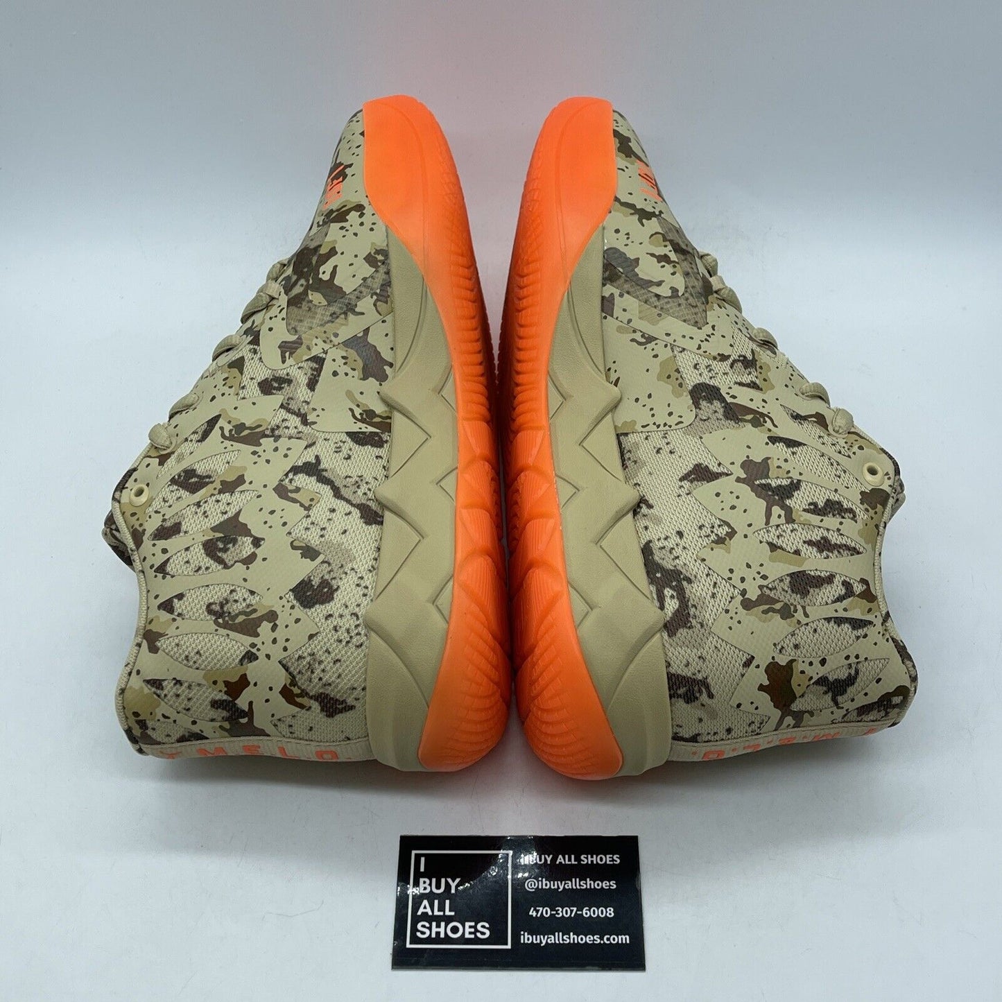 Size 12 - PUMA MB.01 Digital Camo Brown Orange Suede Leather (379217-01)