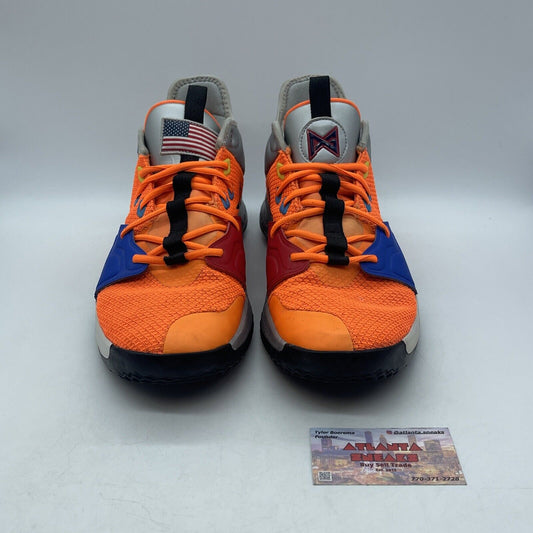 Size 13 - Nike NASA x PG 3 Armstrong Building 703 Orange Black Grey (CI2666-800)