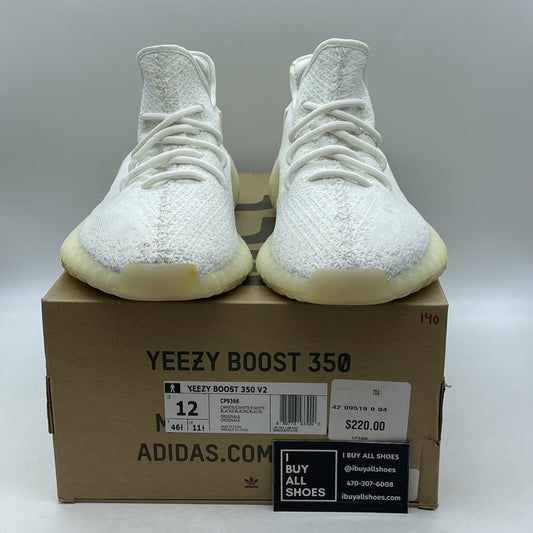 Size 12 - adidas Yeezy Boost 350 V2 Low Cream White Triple White (CP9366)