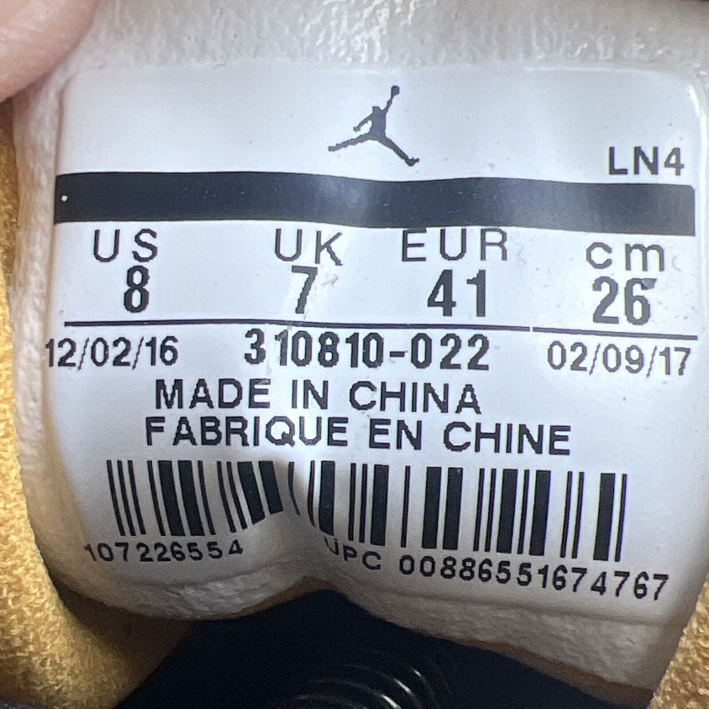 Size 8 - Air Jordan 13 Retro 2017 Low Chutney (310810-002)