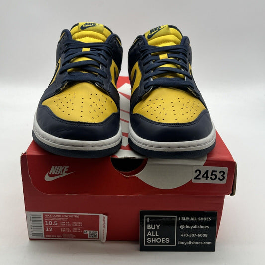 Size 10.5 - Nike Dunk Low Michigan 2021 (DD1391-700)