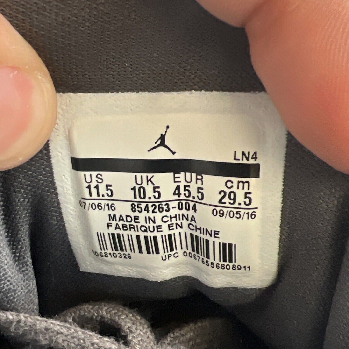 Size 11.5 - Air Jordan 3 Retro Wool (854263-004)