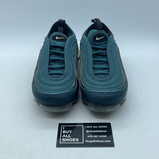 Size 6W - Nike Air Vapormax 97 Dark Sea Blue Suede Leather (AO4542-901)