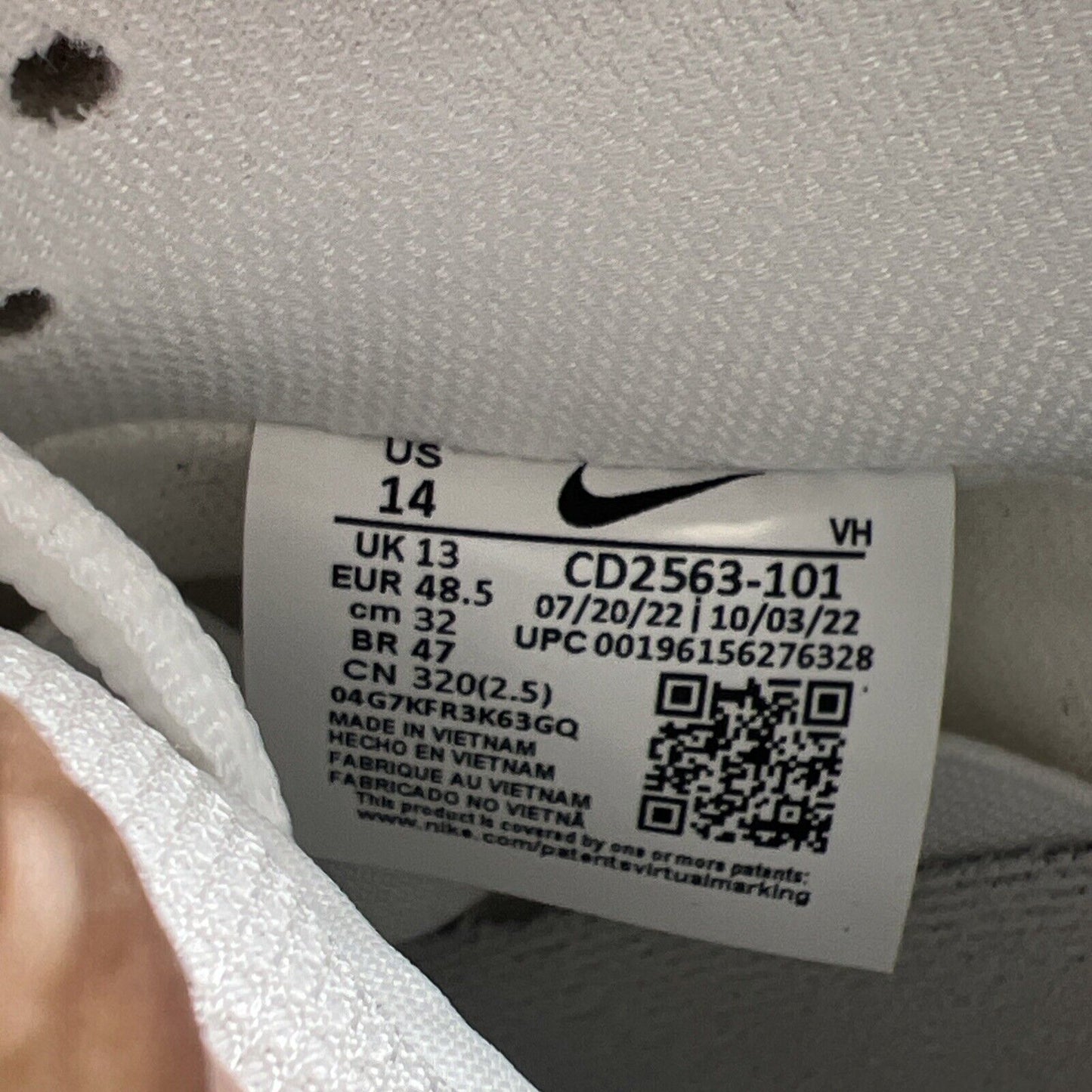 Size 14 - Nike SB Dunk Low White Gum (CD2563-101)