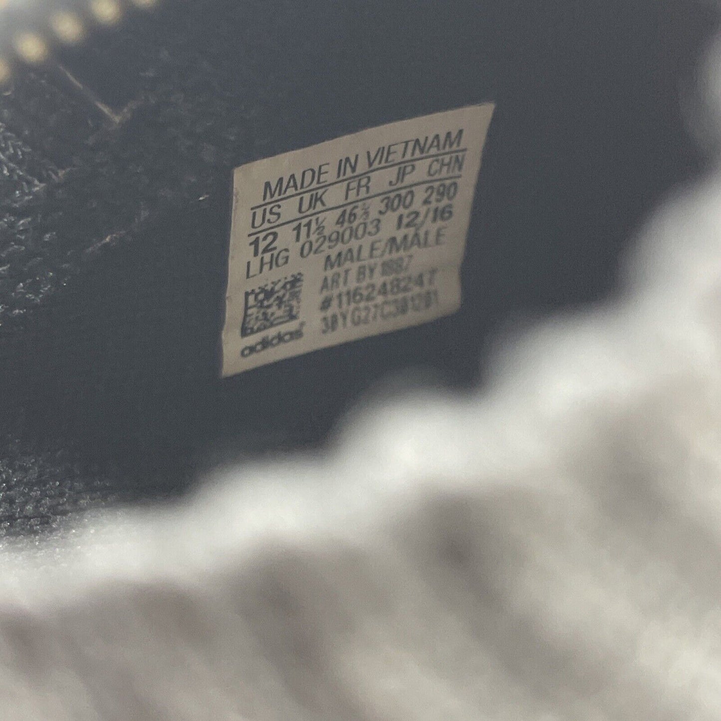 Size 12 - adidas NMD_R1 PK Black Gum White Suede Leather (BY1887)