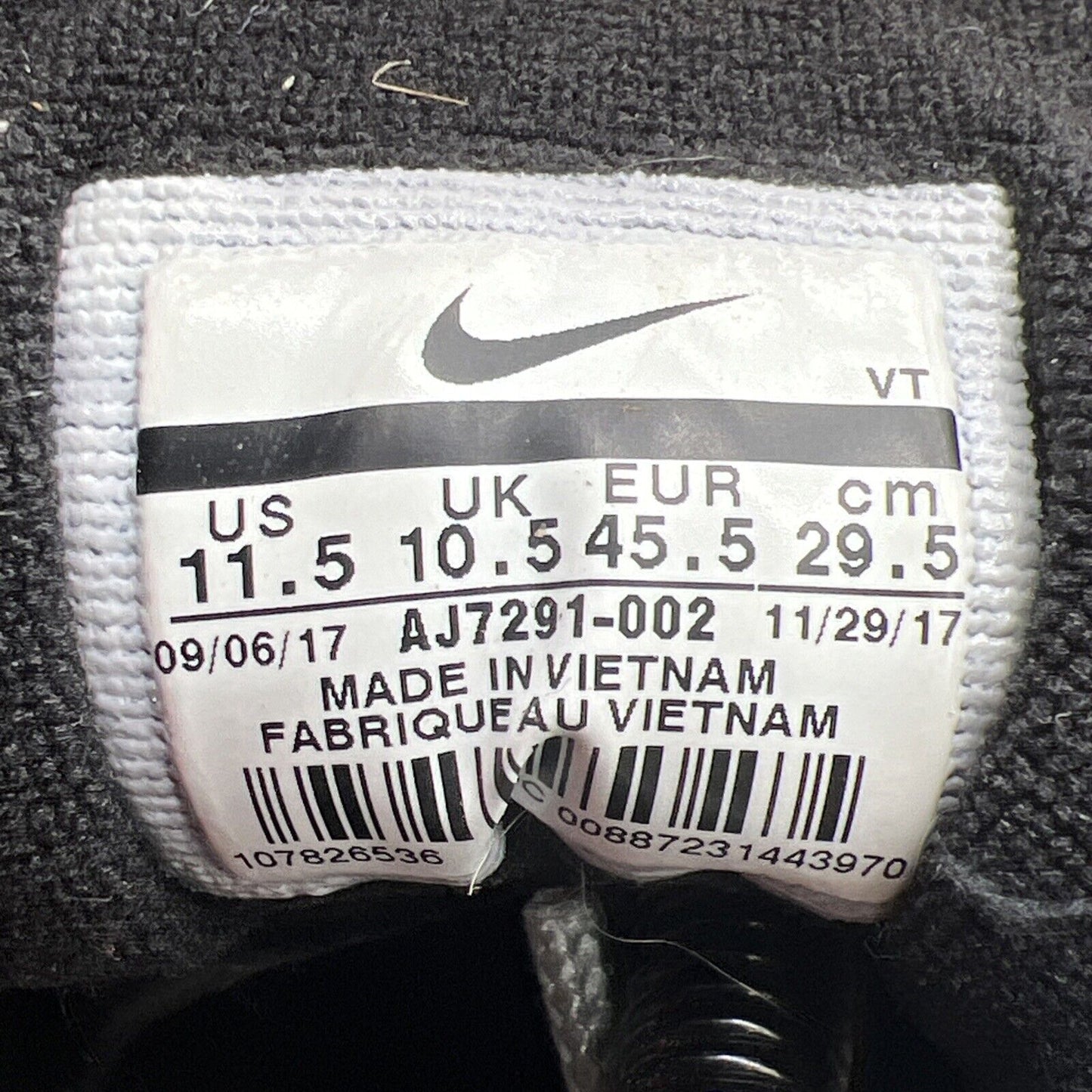 Size 11.5 - Nike Air VaporMax 97 Silver Bullet (AJ7291-002)