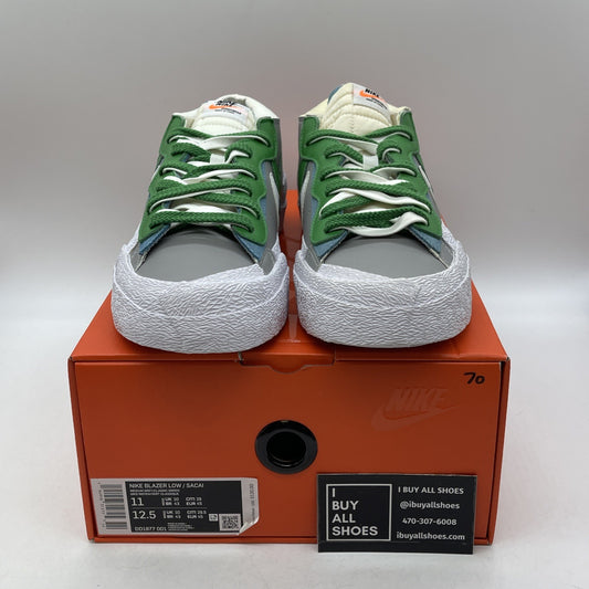 Size 11 - Nike sacai x Blazer Low Classic Green Grey White (DD1877-001)