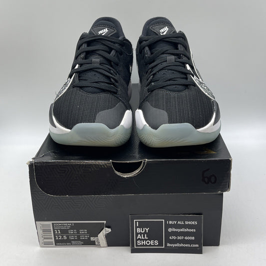 Size 11 - Nike Zoom Freak 2 Black White Suede Leather (CK5424-001)