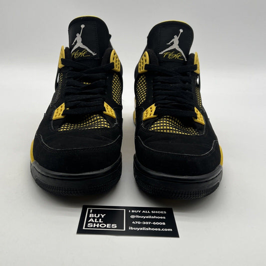 Size 10.5 - Air Jordan 4 Retro Low Thunder (308497-008)