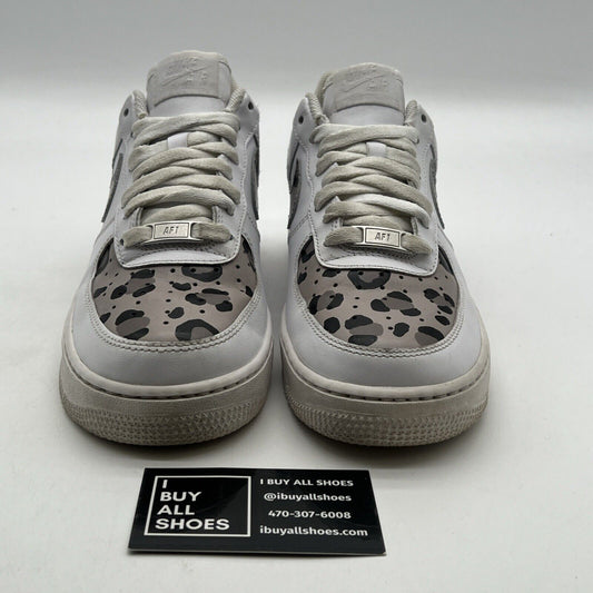 Size 7.5 - Nike Air Force 1 '07 Low Triple White (Custom) (CW2288-111)