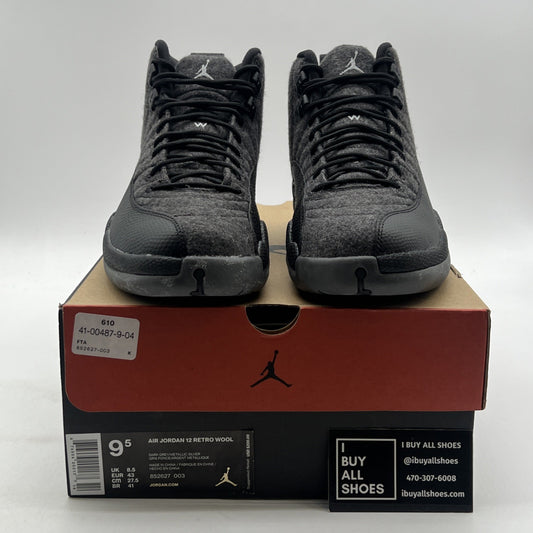Size 9.5 - Air Jordan 12 Retro Wool (852627-003)