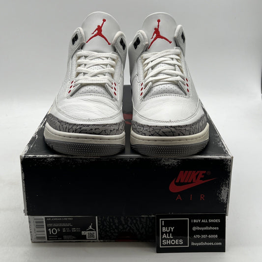 Size 10.5 - Air Jordan 3 Retro Mid White Cement Reimagined (DN3707-100)