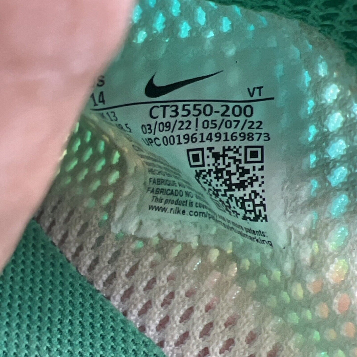 Size 14 - Nike Air Presto Tie-Dye - Bright Spruce (CT3550-200)