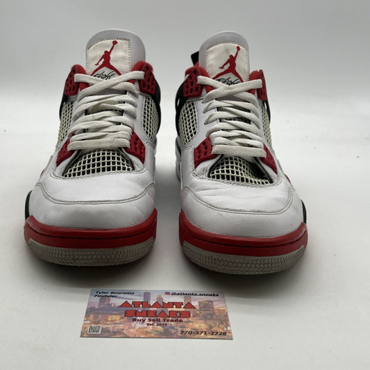 Size 10.5 - Air Jordan 4 Retro OG Mid Fire Red (DC7770-160)