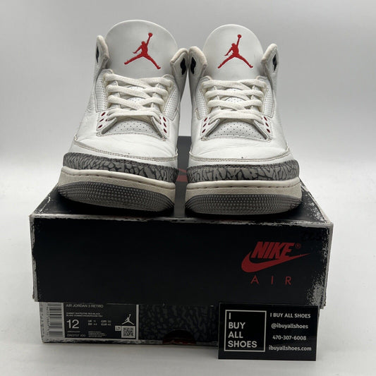 Size 12 - Air Jordan 3 Retro Mid White Cement Reimagined (DN3707-100)