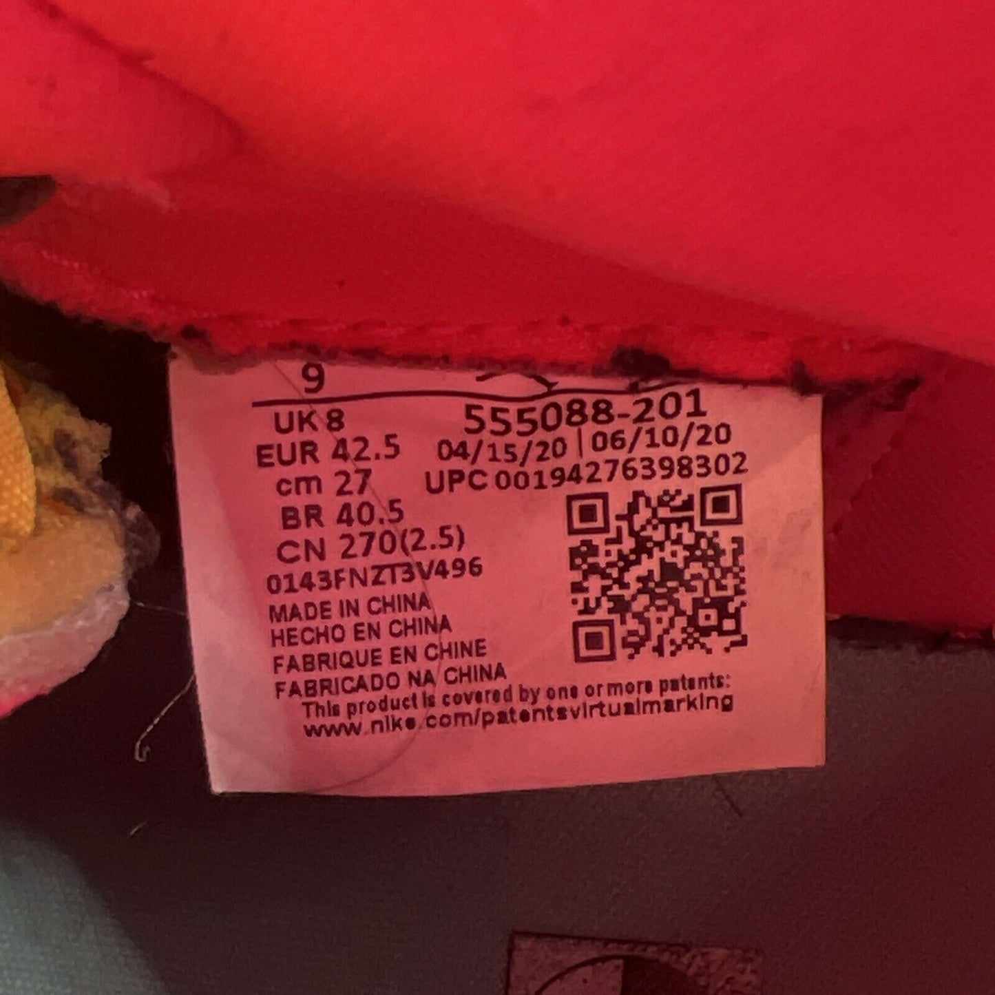 Size 9 - Air Jordan 1 Retro High Tokyo Bio Hack (555088-201)