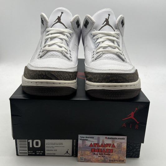 Size 10 - Air Jordan 3 Retro 2018 Mocha (136064-122)