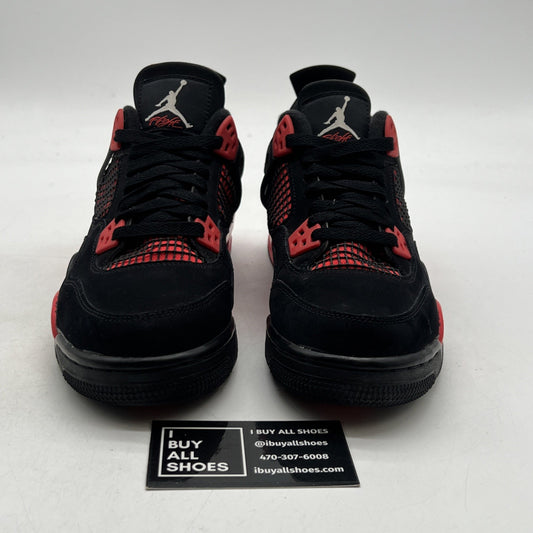 Size 6.5Y - Air Jordan 4 Retro Mid Red Thunder (408452-016)
