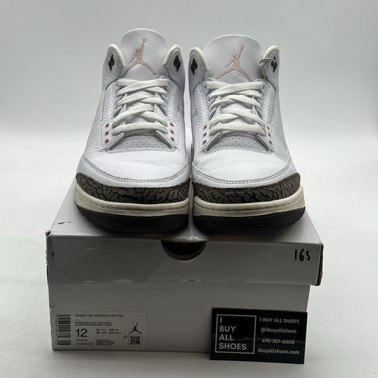 Size 12W - Air Jordan 3 Retro Neapolitan White Brown Pink (CK9246-102)