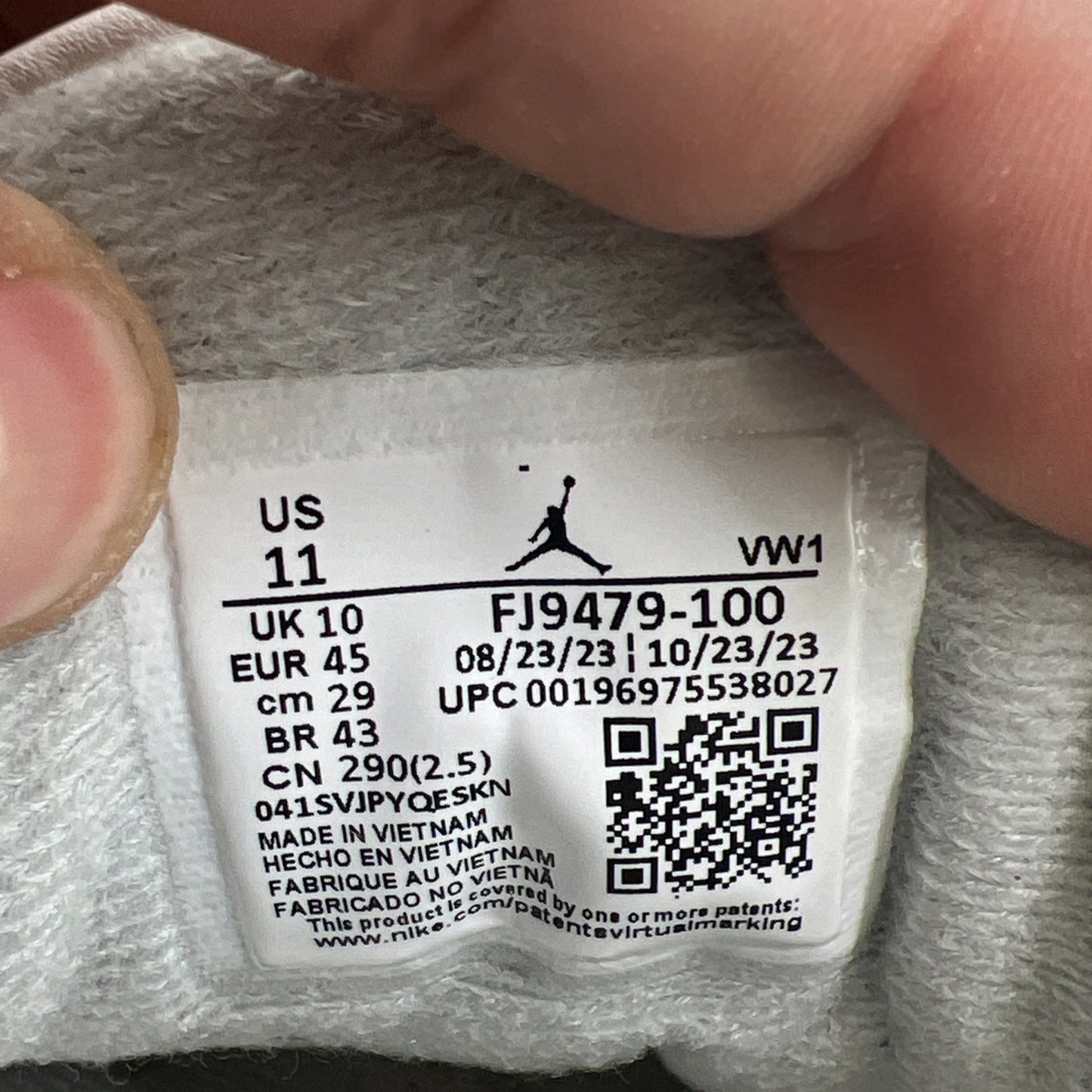 Size 11 - Air Jordan 3 Retro Craft Ivory/Grey White Leather (FJ9579-100)