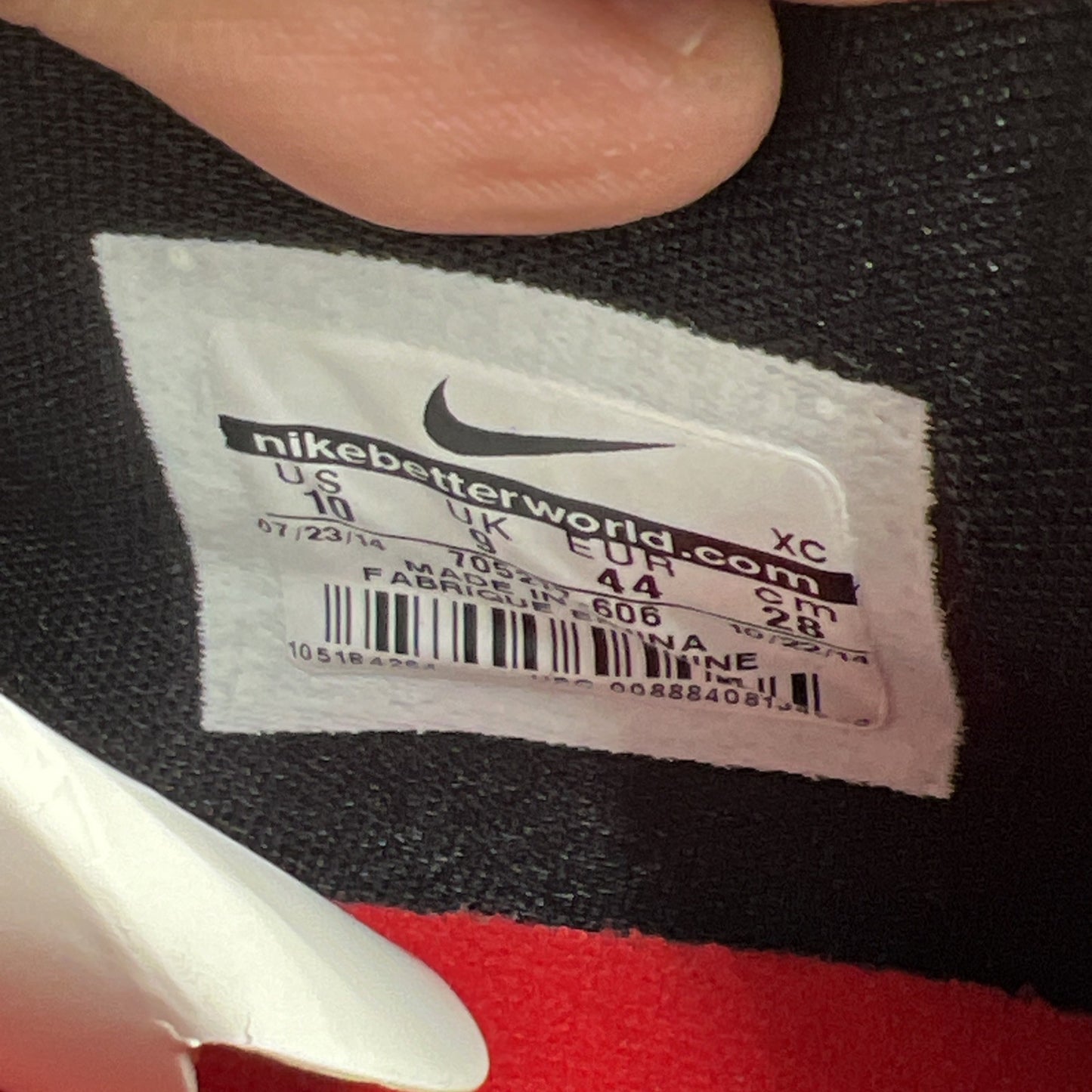 Size 10 - Nike Kyrie 1 Deceptive Red (705277-606)