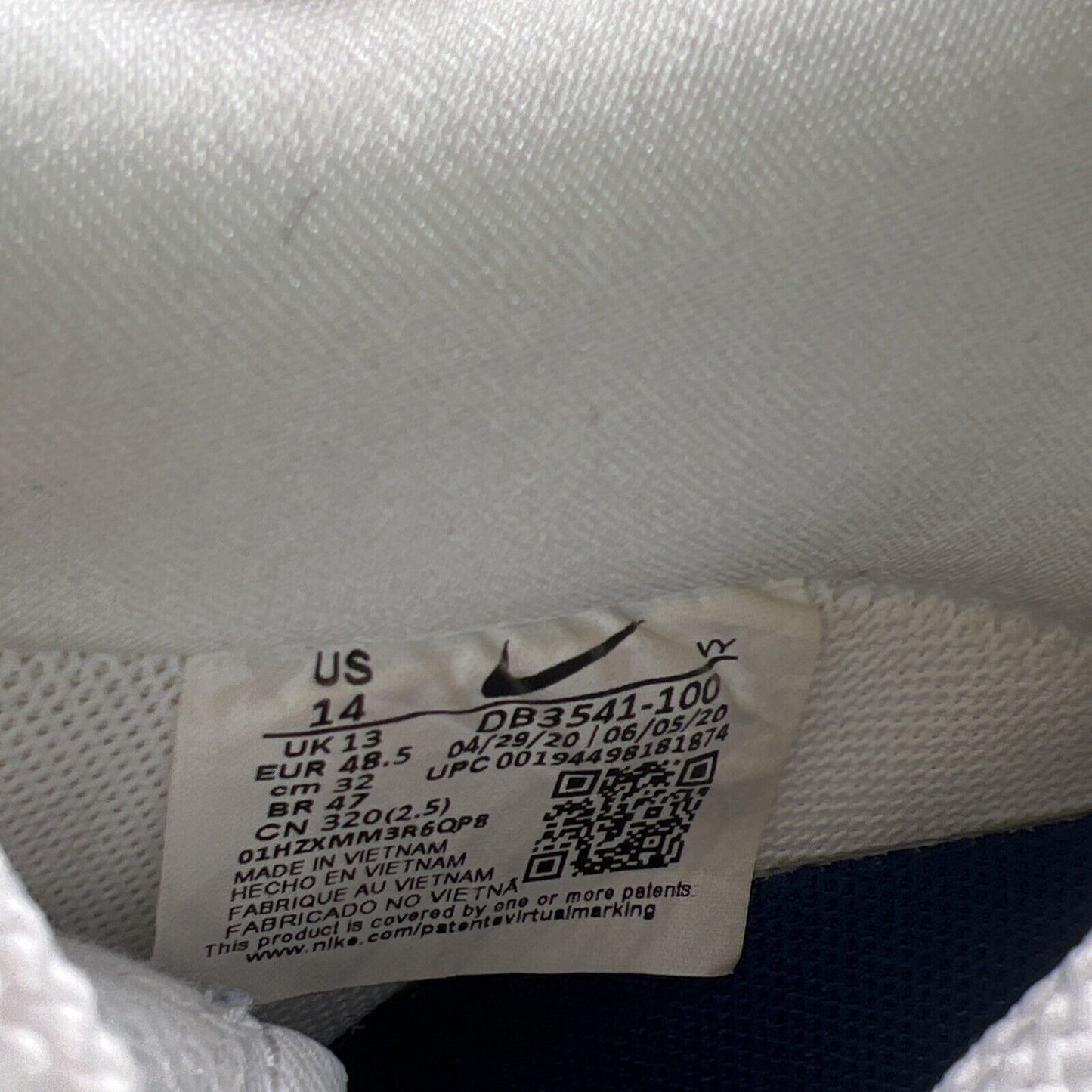 Size 14 - Nike Evo x Street Fighter x Air Force 1 Premium Moment 37 (DB3541-100)