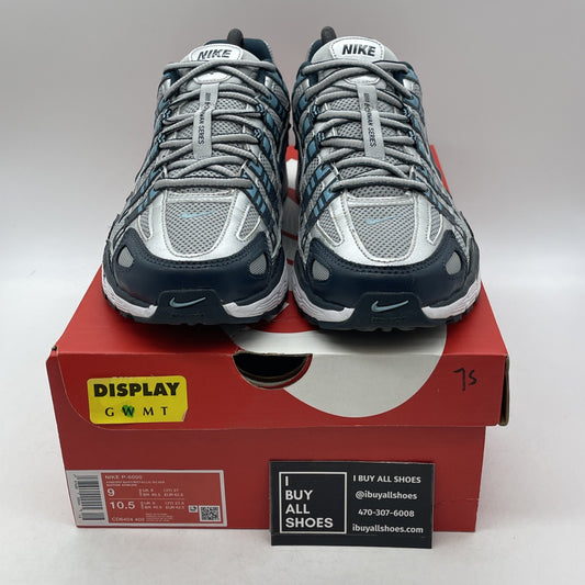 Size 9 - Nike P-6000 Armory Navy Flat Silver (CD6404-402)