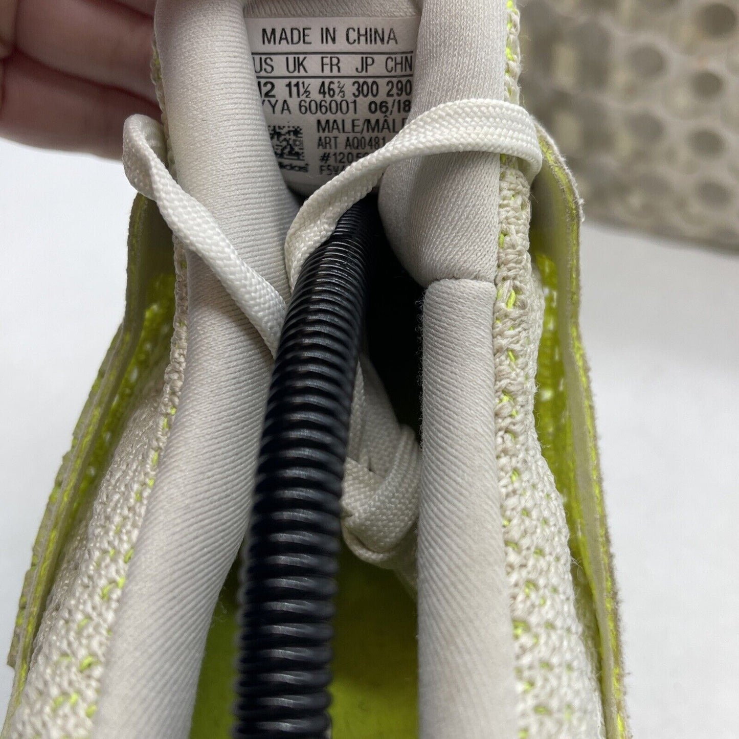 Size 12 - adidas UltraBoost Clima Solar Yellow White Suede Leather (AQ0481)