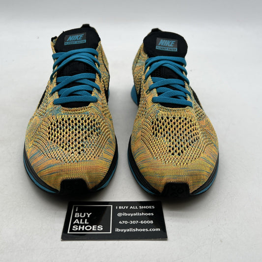 Size 12 - Nike Flyknit Racer Sherbet (526628-800)