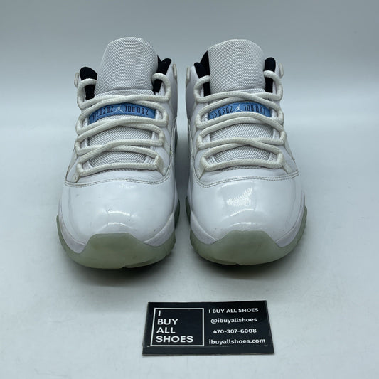 Size 9.5 - Jordan 11 Retro Low Legend Blue White Leather (AV2187-117)