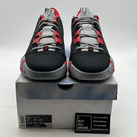 Size 13 - Nike PG 6 Bred Black/Red/Wolf Grey (DC1974-003)