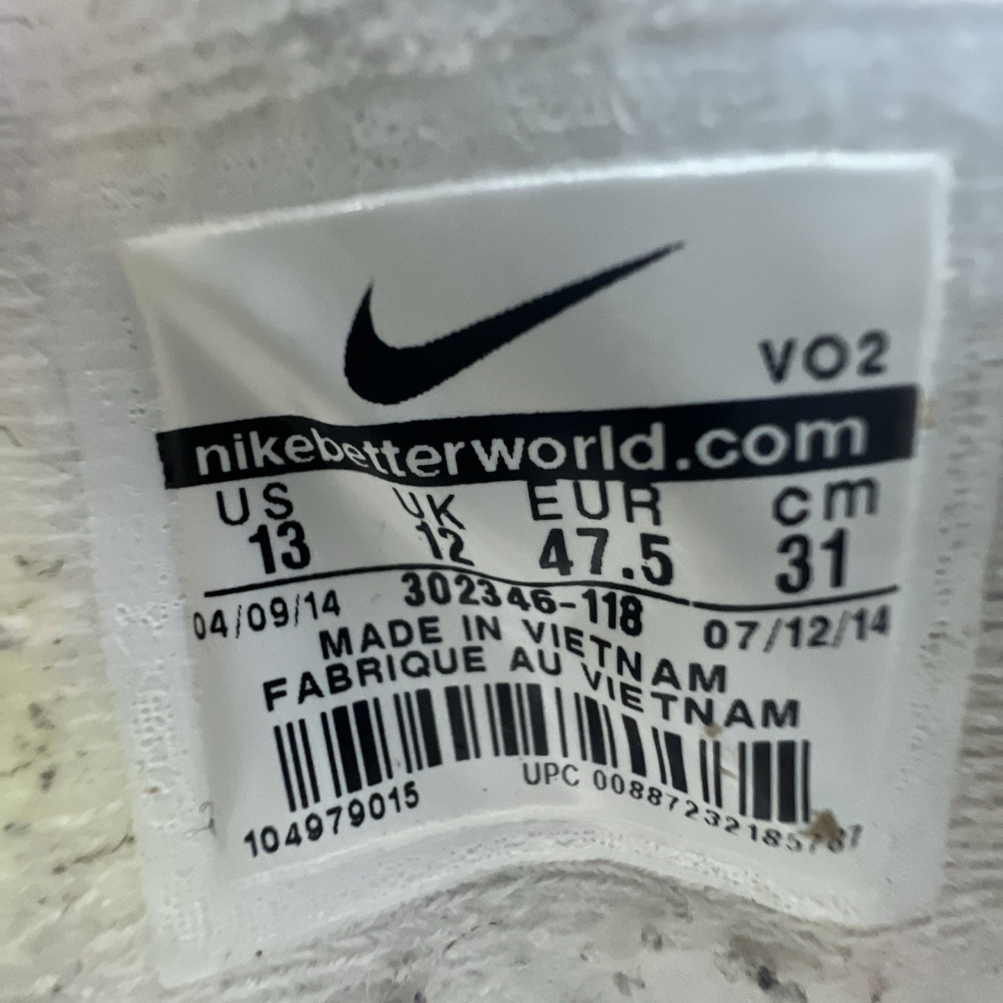 Size 13 - Nike Air Trainer SC High White Volt (302346-118)