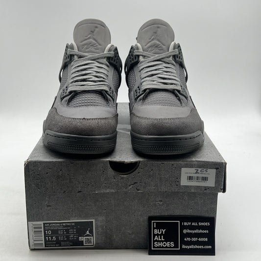 Size 10 - Air Jordan 4 Retro SE Wet Cement (FQ7928-001)
