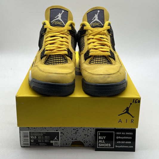 Size 10.5 - Air Jordan 4 Retro Mid Lightning (CT8527-700)