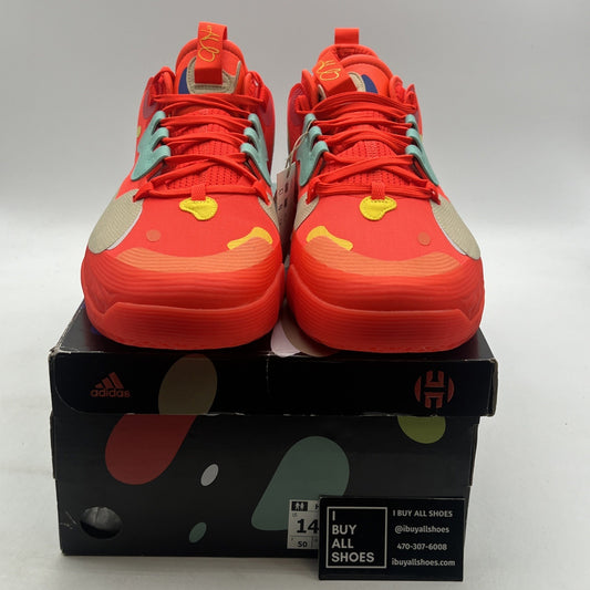 Size 14.5 - adidas Harden Vol. 5 Futurenatural Solar Red (H68684)