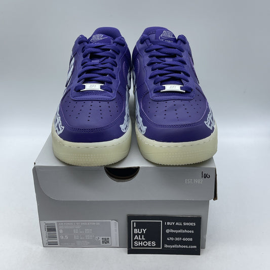 Size 8 - Nike Air Force 1 Low Purple Skeleton (CU8067-500)