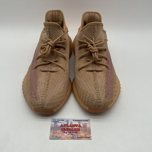 Size 13 adidas Yeezy Boost 350 V2 Clay 2019 Orange See Thru Icy Comfy Kanye