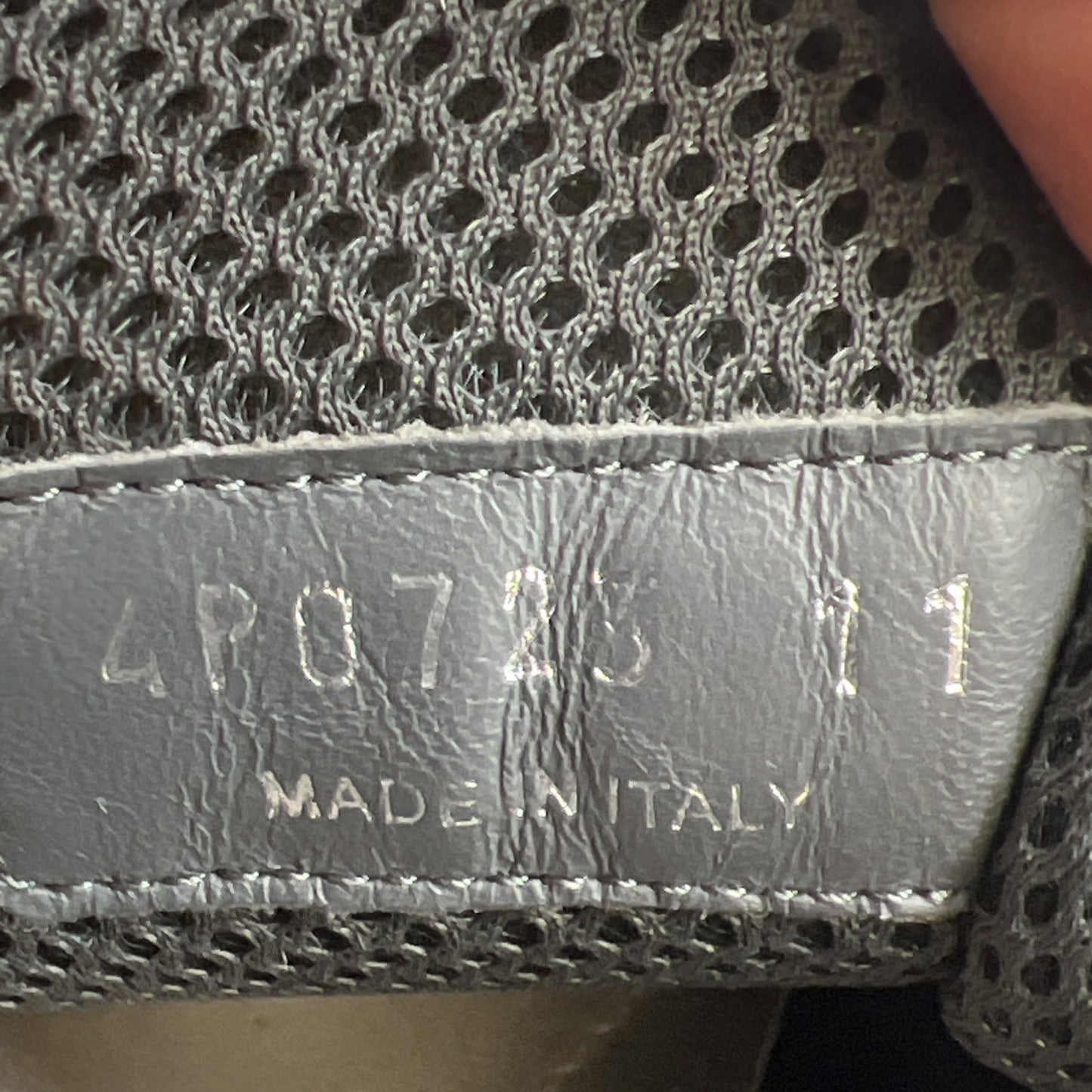 Size 11 - PRADA AMERICAS CUP SNEAKERS