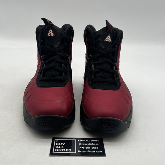 Size 7 - Nike Air Bakin Posite Red Black Womens (415116-601)