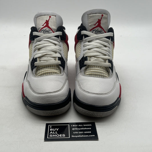 Size 8 - Air Jordan 4 Retro Mid Red Cement (DH6927-161)