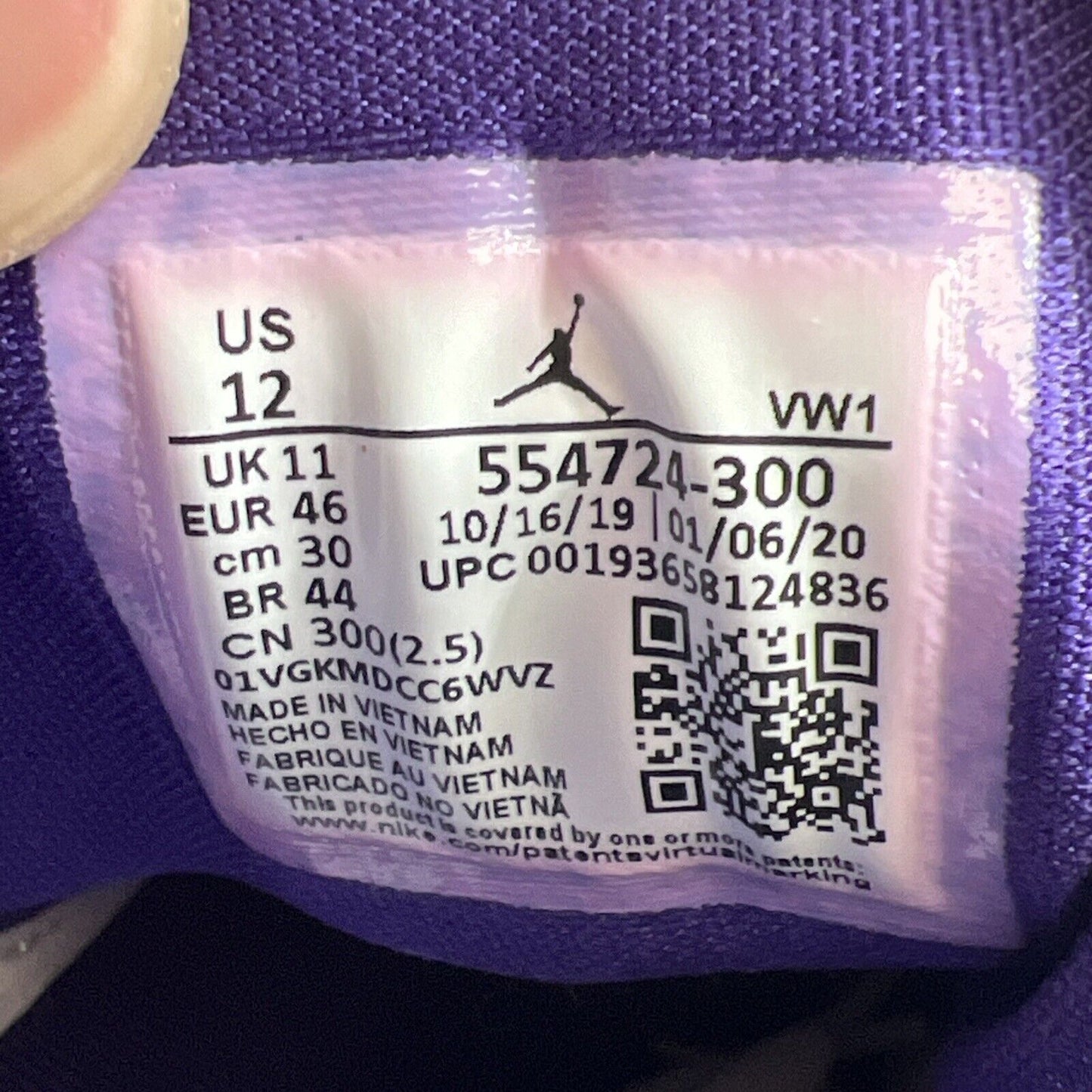 Size 12 - Air Jordan 1 Mid Hulk (554724-300)