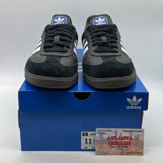 Size 11.5 - adidas Samba OG Black Gum (B75807)