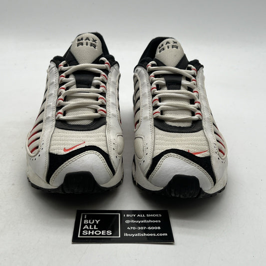 Size 9.5 - Nike Air Max Tailwind 4 White Habanero Red (AQ2567-104)