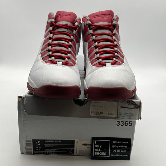 Size 15 - Air Jordan 10 Retro 2005 Red Steel (310805-161)