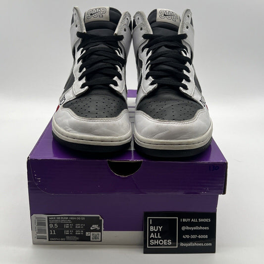 Size 9.5 - Nike Supreme x Dunk SB High By Any Means - Stormtrooper (DN3741-002)