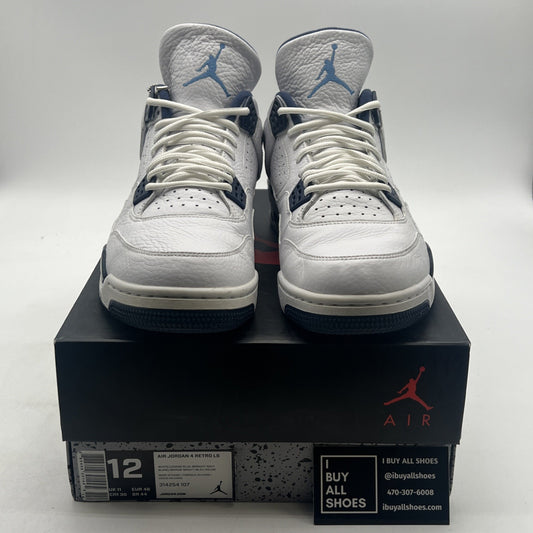 Size 12 - Air Jordan 4 Retro LS Columbia (314254-107)