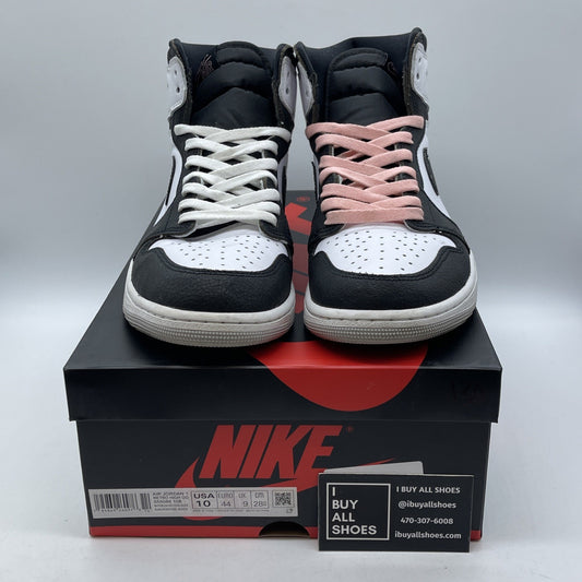 Size 10 - Jordan 1 Retro OG High Stage Haze Grey Suede Leather (555088-108)
