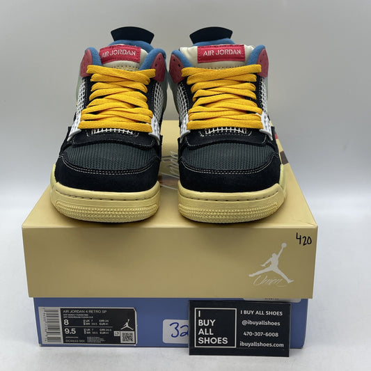 Size 8 - Air Jordan 4 Retro x Union LA Mid Off Noir (DC9533-001)