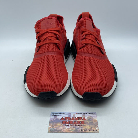 Size 11 - adidas NMD_R1 Clear Red White Black Suede Leather (BB1970)